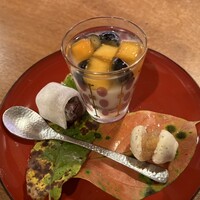 宮川町　水簾 - 晩秋のデザート