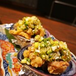 口福菜 亀吉 - 愛知大あさりの唐揚げ　油淋ソース