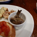 バルベッタ - 前菜（鶏レバー）