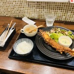 キッチンオリオン - ビッグエビフライ１尾セット　１７８０円