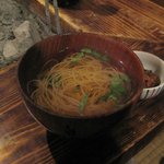 白い小屋 - 椀物