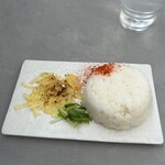 はらや MAZE SOBA - 追い飯セット