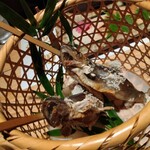 蛍雪の宿 尚文 - 岩魚の塩焼き