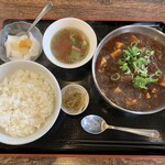 楽家家 - 麻婆豆腐ランチ　800円