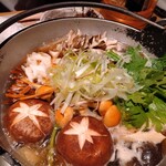 蛍雪の宿 尚文 - キノコ鍋