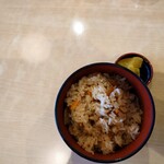 笠そば処 - かやくご飯