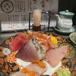 魚與米飯 折右衛門 - お刺身五点盛り