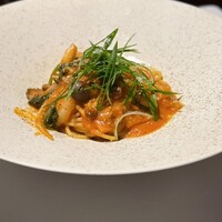 Vintage with Restaurant - 小エビキノコのトマトソース