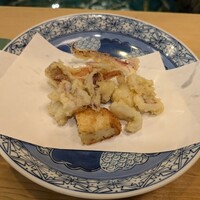 河太郎 中洲本店 - 後造りの天ぷら
