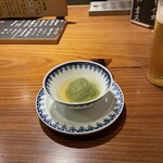 和食渡辺 - お通しのしんじょう