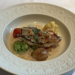 アルカナ 東京 - あんこうのバター焼き