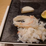 やど紫苑亭 - 焼きガニ⑤