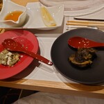 やど紫苑亭 - カニみそ食べ比べ