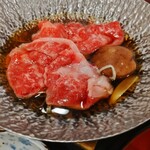 和心の宿オーモリ - 赤城牛きのこ鍋　お肉はもちろん、きのこもめちゃくちゃ美味しい！