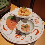 ねぎ鍋専門店はるいち - 明太子盛り合わせ