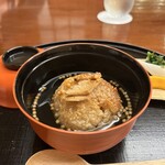 日本料理 幸庵 - お食事　焼きおにぎりと松茸