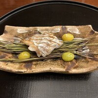 日本料理 幸庵 - 焼き物　太刀魚の松葉焼き