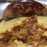 味見屋 - シンプルなケチャップライス。卵も程よくとろみがあってとっても美味しいです。