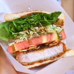 アンドサンドイッチ - 厚ロースカツサンド@税込1,650円