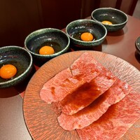 焼肉もちお - ザブトンの焼きすき