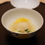 味幸 - 蕪とコロ炊き合わせ