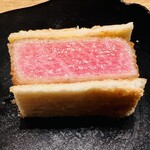 奥 - 本マグロのかつサンド