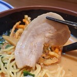 名代 富士そば - ペラチャーシューリフト