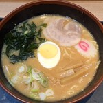 名代 富士そば - 大地の濃厚味噌ラーメン　普通＠580
