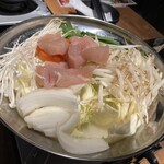 Osusume Ya Kobe Sannomiya Ten - 鸡肉火锅（鸡白汤）