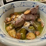 飯・酒場 コマメヤ - ⚫︎砂肝ガーリックソテー 550円