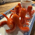 飯・酒場 コマメヤ - ⚫︎赤ウインナー 300円