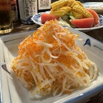 飯・酒場 コマメヤ - ⚫︎じゃが芋と飛びっ子のハリハリ  350円