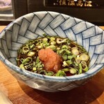 すし酒場 魚あるき - 「あん肝つまみ」に付いてくるポン酢