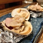 すし酒場 魚あるき - 「地はまぐり浜焼（税込￥1,300）」