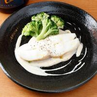 白身魚の酒粕クリームソース