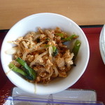 盛岡月が丘食堂 - 小海老キムチ炒め