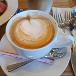 アンド ブル コーヒー - カフェラテHOT　600円税込