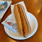 アンド ブル コーヒー - ホットドッグ　400円税込