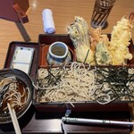 満留賀 - 天ぷら、もりそば
