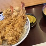 満留賀 - 巨大天丼　絶品