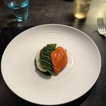 Alternative - 4皿目
      山鶉ソース・アルビュフェラ。