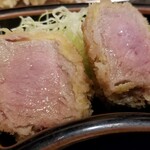 銘柄とんかつ 梟 - ヒレ。