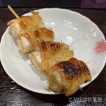 とり庄 - 皮焼き