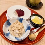 馬車道 大かわ - 最後は デザート3種盛り(♡*´▽｀*♡)