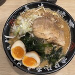 味噌の樽匠 - 味玉味噌らーめん