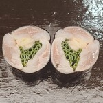 鮨 陸 - 名物(と個人的に思っている)の麗しい鰯巻き