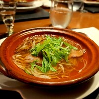 ラ・ボンバンス - ⚫「和牛鍋  牛蒡　水菜」