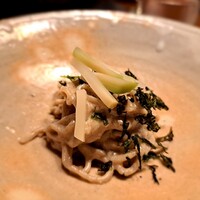 ラ・ボンバンス - ⚫「胡麻ダレピータンソース　新蕎麦」