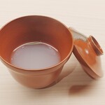 鮨 陸 - 蛤のお椀