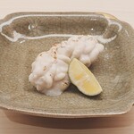 鮨 陸 - 白子焼き